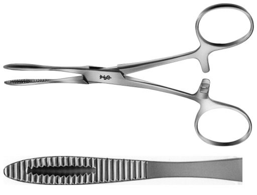 AE-BH300R, KRÖNLEIN 	ARTERY FORCEPS 	STRAIGHT 	130 mm, 5 1/8" 
