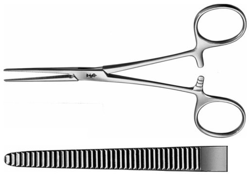 AE-BH424R, PEAN 	ARTERY FORCEPS 	STRAIGHT 	140 mm, 5 1/2" 