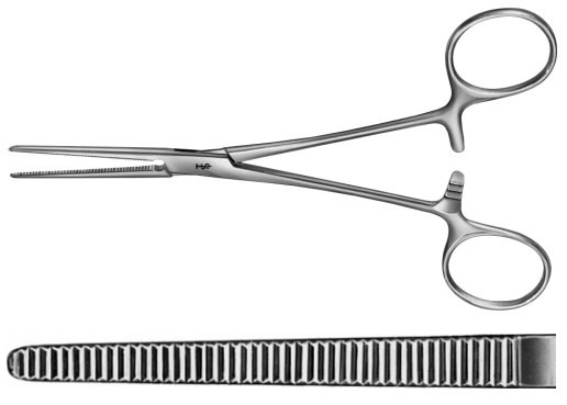 AE-BH442R, ROCHESTER- PEAN 	ARTERY FORCEPS 	STRAIGHT 	160 mm, 6 1/4" 