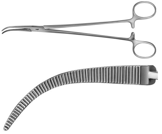 AE-BJ111R, OVERHOLT DISSECTING FORCEPS 	FINE PATTERN, FIGURE 1 	260 mm, 10 3/4"