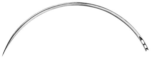 AE-BL099N, NEEDLE 	FIG. 00, CUTTING TO THE INNER SIDE, 1,60 x 94 MM, PAK = PACKAGE OF 12 PIECES 