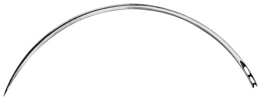 AE-BL100N, NEEDLE 	FIG. 0, CUTTING TO THE INNER SIDE, 1,60 x 85 MM, PAK = PACKAGE OF 12 PIECES