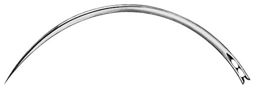 AE-BL105N, NEEDLE 	FIG. 5, CUTTING TO THE INNER SIDE, 1,20 x 58 MM, PAK = PACKAGE OF 12 PIECES 