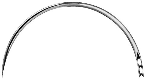 AE-BL204N, NEEDLE 	FIG. 4, CUTTING TO THE INNER SIDE, 1,30 x 63 MM, PAK = PACKAGE OF 12 PIECES 