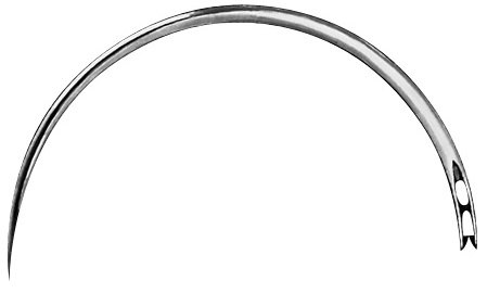 AE-BL205N, NEEDLE 	FIG. 5, CUTTING TO THE INNER SIDE, 1,20 x 58 MM, PAK = PACKAGE OF 12 PIECES