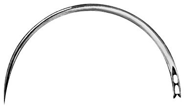 AE-BL207N, NEEDLE 	FIG. 7, CUTTING TO THE INNER SIDE, 1,10 x 50 MM, PAK = PACKAGE OF 12 PIECES 