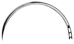 AE-BL211N, NEEDLE 	FIG. 11, CUTTING TO THE INNER SIDE, 0,80 x 34 MM, PAK = PACKAGE OF 12 PIECES