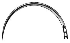 AE-BL256N, NEEDLE 	FIG. 6, CUTTING TO THE INNER SIDE, 1,10 x 32 MM, PAK = PACKAGE OF 12 PIECES 