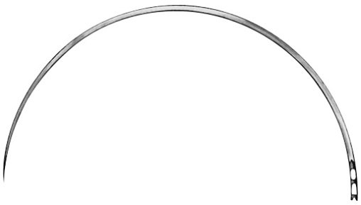 AE-BL539N, NEEDLE 	FIG. 00, ROUND BODY, 0,70 x 68 MM, INTESTINAL NEEDLE, PAK = PACKAGE OF 12 PIECES 