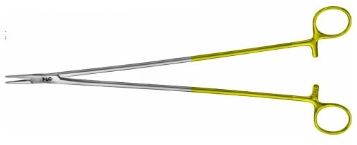 AE-BM040R, DE BAKEY 	DUROGRIP NEEDLEHOLDER 	SLENDER PATTERN, RECOMMENDED FOR SUTURE MATERIAL 4/0 - 6/0 	305 mm, 12" 
