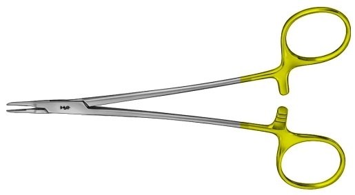 AE-BM056R, RYDER 	DUROGRIP NEEDLEHOLDER 	VERY DELICATE, RECOMMENDED FOR SUTURE MATERIAL 6/0 - 10/0 	175 mm, 7" 