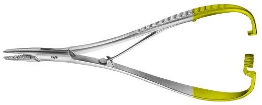 AE-BM149R, MATHIEU 	DUROGRIP NEEDLEHOLDER 	STANDARD PATTERN, RECOMMENDED FOR SUTURE MATERIAL UP TO 3/0 	140 mm, 5 1/2" 