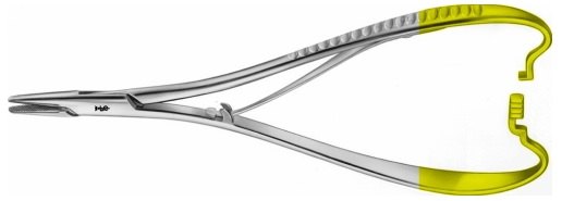 AE-BM154R, MATHIEU 	DUROGRIP NEEDLEHOLDER 	STANDARD PATTERN, RECOMMENDED FOR SUTURE MATERIAL UP TO 3/0 	200 mm, 8" 