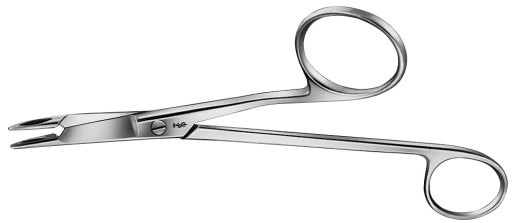 AE-BM299R, GILLIES NEEDLE HOLDER 	with scissors 	160 mm, 6 1/4" 