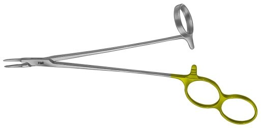 AE-BM311R, REIN-KUPKA 	DUROGRIP NEEDLE HOLDER 	ERGONOMIC HANDLE, WITH LOCK, RECOMMENDED FOR SUTURE MATERIAL 6/0 - 10/0 	190 mm, 7 1/2 