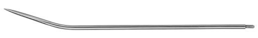 AE-BN945R, REDON GUIDING NEEDLE 	CHAR.14, SLIGHTLY CURVED, TRIANGLE TIP 	190 mm, 7 1/2" 