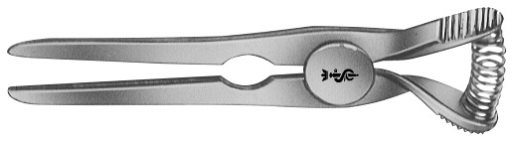 AE-FB352R, DE BAKEY 	ATRAUMATA BULLDOG CLAMP 	STRAIGHT, JAW LENGTH 27 MM 