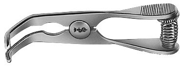 AE-FB357R, DE BAKEY 	ATRAUMATA BULLDOG CLAMP 	JAW LENGTH 38 MM, 1 1/2 	73 mm, 2 3/4"