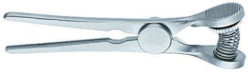 AE-FB370R, GLOVER 	ATRAUMATA - ATRAUMATIC MICRO BULLDOG CLAMP 	STRAIGHT, JAW LENGTH 25 MM 	50 mm, 2" 