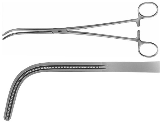 AE-FB487R, DE BAKEY- RUMEL ATRAUMATA DISSECTING FORCEPS 	81 MM 	245 mm, 9 3/4" 