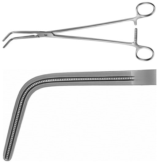 AE-FB497R, DE BAKEY- MIXTER ATRAUMATA -DISSECTING FORCEPS 	80 MM 	285 mm, 11 1/4"