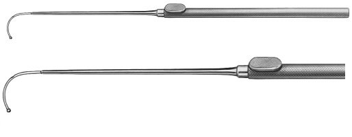 AE-FD271R, YASARGIL 	LIGATURE GUIDES 	CURVED 	185 mm, 7 1/4"