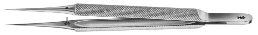 AE-FD281R, MICRO SUTURE TYING FORCEPS 	CURVED , JAWS 0,3 MM 	120 mm, 4 3/4"