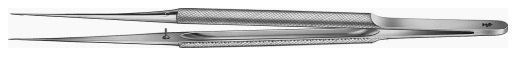 AE-FD287R, MICRO SUTURE TYING FORCEPS 	CURVED, 0,5 MM 	180 mm, 7"