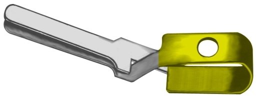 AE-FD556R, MEHDORN VESSEL CLIP TEMPORARY, JAW OPENING 6MM, JAW LENGTH 1,0MM, CLOSING FORCE 10 G - 15 G