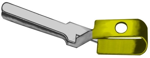 AE-FD558R, MEHDORN VESSEL CLIP TEMPORARY, JAW OPENING 6MM, JAW LENGTH 1,4MM, CLOSING FORCE 15 G - 20 G