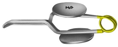 AE-FE012K, MÜLLER TEMPORARY VESSEL CLIP FOR VEIN,TIPS CURVED, CLOSING PRESSURE 50G