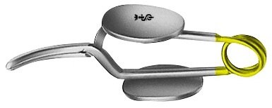 AE-FE021K, MÜLLER TEMPORARY VESSEL CLIP FOR ARTERY, CURVED, CLOSING PRESSURE 80G