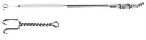 AE-FF020R, YASARGIL 	SPRING HOOKS 