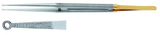 AE-FM054R, MICRO RING FORCEPS 	 	200 mm, 8" 
