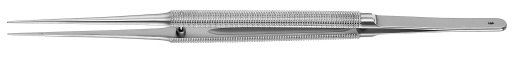 AE-FM063R, MICRO FORCEPS 	CROSS SERRATED 	200 mm, 8"
