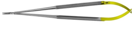 AE-FM533R, DIADUST MICRO NEEDLE HOLDER 	ROUND HANDLE, WITHOUT CATCH, RECOMMENDED FOR SUTURE MATERIAL 5/0 AND SMALLER 	230 mm, 9"
