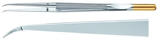 AE-FM583R, DIADUST MICRO FORCEPS 	with counter balance 	185 mm, 7 1/4"