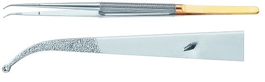 AE-FM587R, DIADUST MICRO RING FORCEPS 	without counter balance 	185 mm, 7 1/4" 
