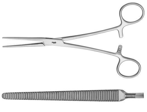 AE-MD468, COLLER 	ARTERY FORCEPS 	STRAIGHT 	185 mm, 7 1/4" 