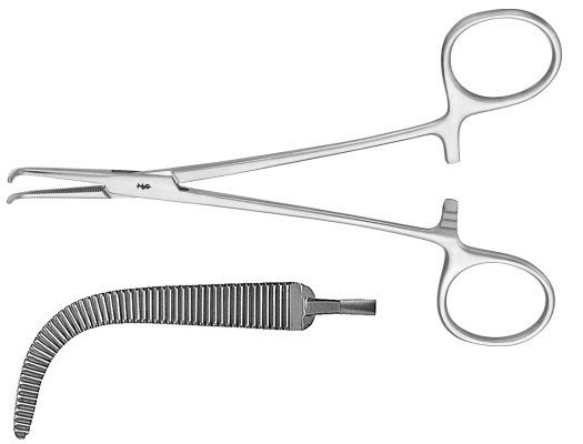 AE-MD569, DISSECTING- AND LIGATURE FORCEPS  	140 mm, 5 1/2" 