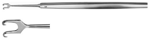 AE-OA336R, ROLLET 	ROLLET IRIS HOOK, SHARP 	2-PRONGS, SHARP 