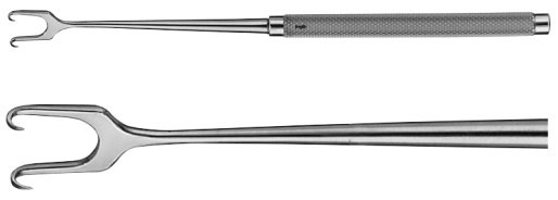 AE-OL615R, MC INDOE 	SKIN RETRACTOR 	9 MM 	150 mm, 6" 