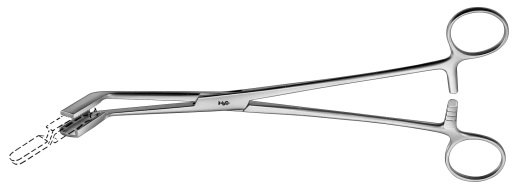 AE-BH018R, JOHNS-HOPKINS 	APPLYING- AND REMOVING FORCEPS FOR BULLDOG CLAMPS BH011R - BH031R, FB420R - FB427R 	 	240 mm, 9 3/4" 