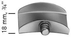 AE-BV326R, RETRACTOR BLADE 	PAIR OF BLADES, 18 x 42 MM, FOR BV329R 