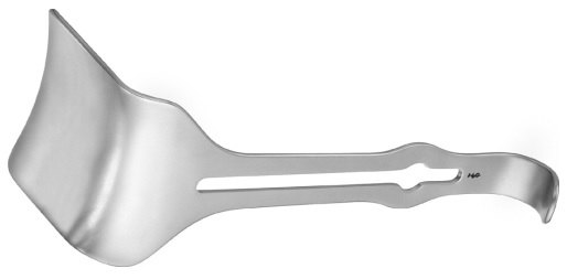 AE-BV506R, GOSSET 	ABDOMINAL RETRACTOR 	LATERAL BLADES 58 MM DEEP, CENTER BLADE 59 x 57 	175 mm x 200 mm, 7" x 8" 