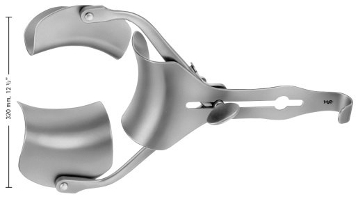 AE-BV542R, RICARD 	ABDOMINAL RETRACTOR 	COMPLETE 