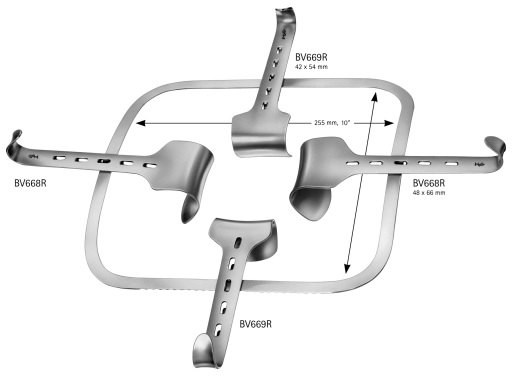 AE-BV664R, KIRSCHNER 	FRAME 	frame only, over-sized 