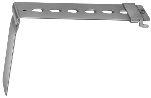 AE-BV691R, TURNER-WARWICK 	ABDOMINAL SPATULA 	102 x 38 MM, MALLEABLE 