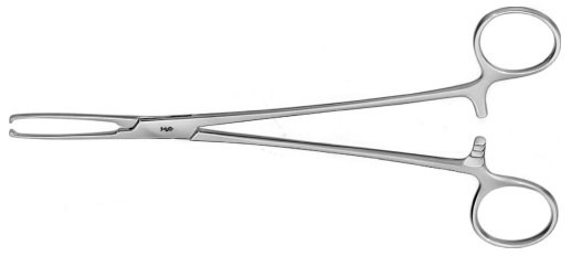 AE-EA026R, JUDD- ALLIS 	INTESTINAL GRASPING FORCEPS 	3X4 TEETH 	195 mm, 7 3/4"