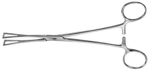 AE-EA040R, COLLIN INTESTINAL GRASPING FORCEPS 180 mm, 7"